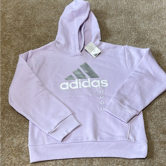 NWT Adidas Light Purple Sweatshirt - Picture 1 of 3